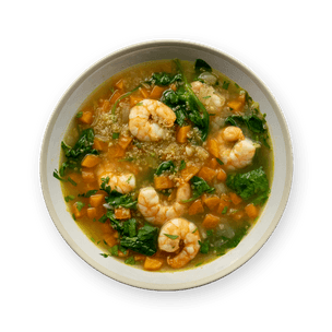 Shrimp & Quinoa Soup