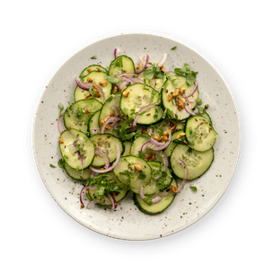 Cucumber & Red Onion Salad