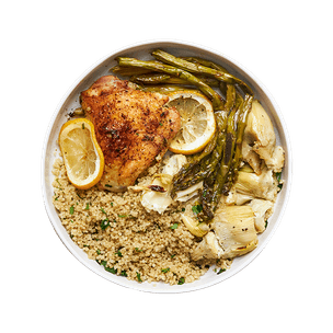 Chicken & Spring Veggies with Quinoa