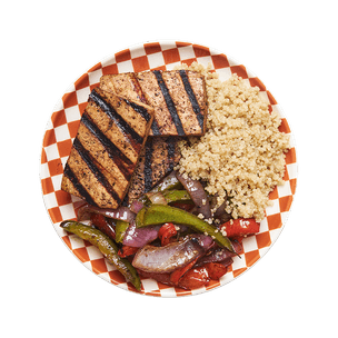 Bangin' Balsamic Tofu with Quinoa