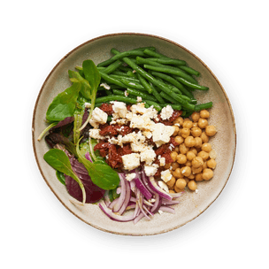 Green Bean, Chickpea & Feta Salad