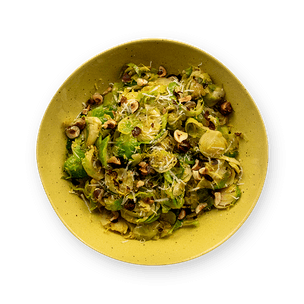 Shaved Brussels Sprout Salad