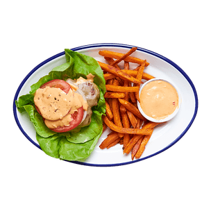 Lettuce Wrap Double Cheeseburger