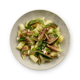 Melon, Fig & Feta Salad