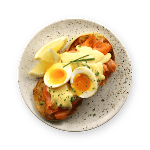 Smoked Salmon Eggs Benedict