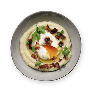 Poached Egg & Parsnip Purée