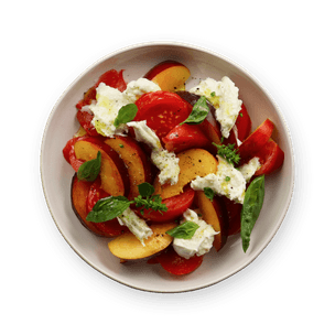 Tomato, Nectarine & Basil Salad