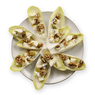 Pear & Gorgonzola Boats