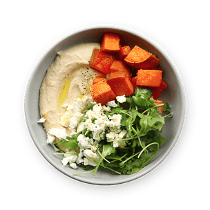 Sweet Potato & Hummus Bowl