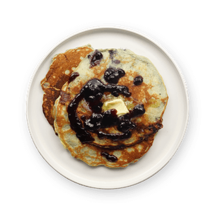 Blueberry Jam Pancakes