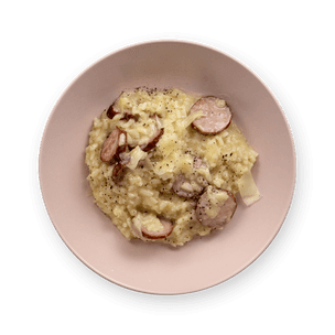 Gruyère & Sausage Risotto