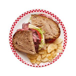 Roast Beef Deli Sandwich on Sourdough