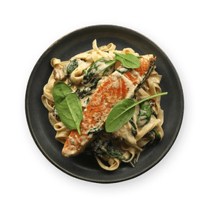 Tuscan Salmon Pasta