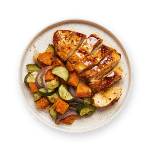 Honey Mustard Chicken with Veggies