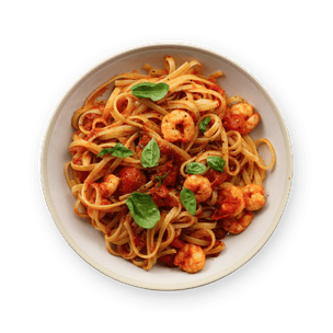 Shrimp & Tomato Linguine