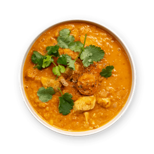 Chicken & Lentil Curry Soup