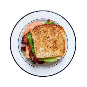 Sandwich BLT au saumon