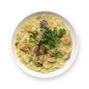 Mushroom Tortellini Soup