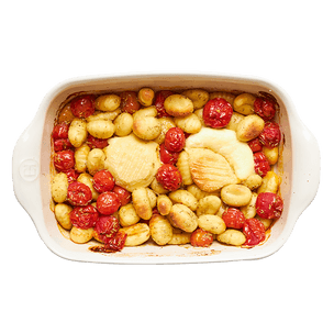 Baked Gnocchi with Goat Cheese & Tomatoes