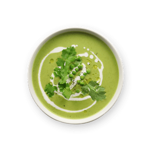Green Pea & Coconut-Curry Soup