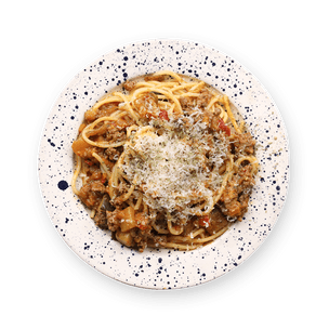 Meaty Spaghetti Arrabbiata