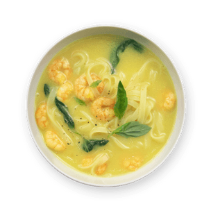 Curry Shrimp & Coconut Soup