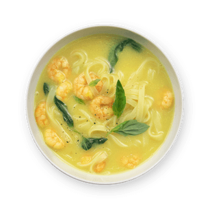 Curry Shrimp & Coconut Soup