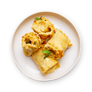 Butternut Squash Lasagna Roll Ups