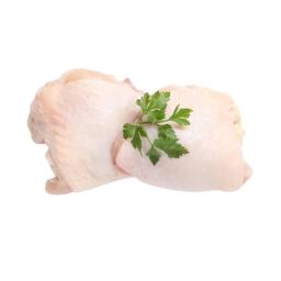 Chicken thighs (bone-in, skin on)