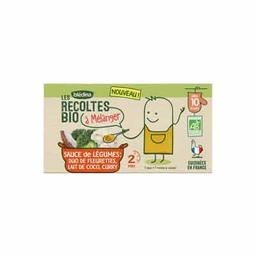 Blédina Duo de fleurettes Lait de coco Curry