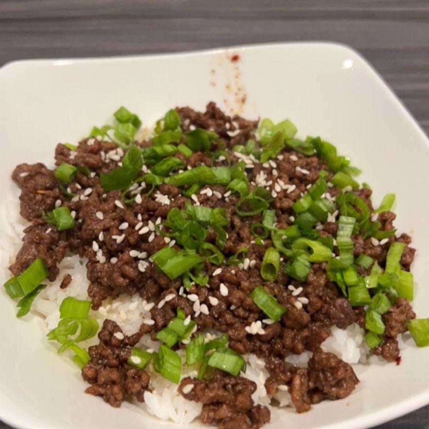 Korean beef bowl