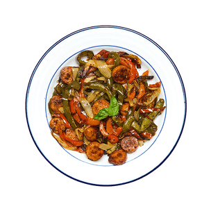 Chicken Sausage & Peppers