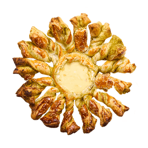 Tarte soleil au brie