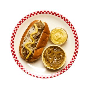 Beer Braised Brats & Onions