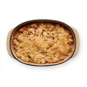 Rhubarb Apple Crumble