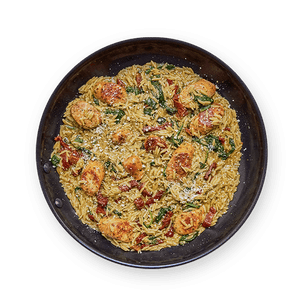 One-Pan Chicken Sausage & Orzo