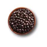Refried black beans