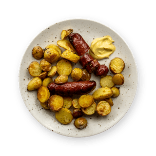 Sausage & Potatoes Sheet Tray