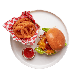 bbq-bacon-burger-with-onion-rings