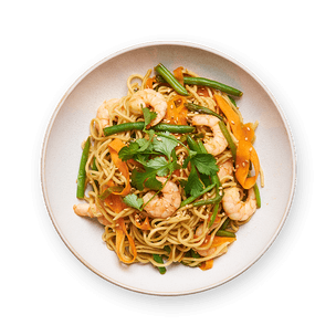 shrimp-and-veggie-noodle-bowl