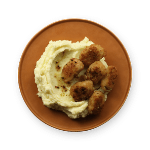 veggie-nuggets-and-mashed-potatoes