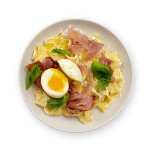 pappardelle-with-prosciutto-and-soft-boiled-egg