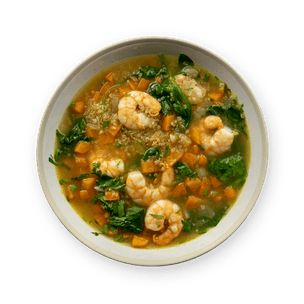 Shrimp & Quinoa Soup