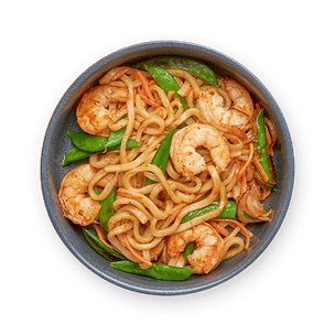 Udon Shrimp Stir-Fry