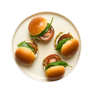 Tomato Caprese Sliders