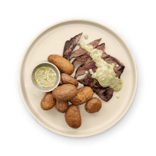 steak-potatoes-and-blue-cheese