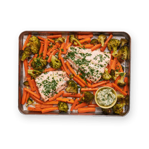 sheet-tray-salmon-with-carrots-and-broccoli