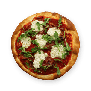 prosciutto-and-ricotta-pizza
