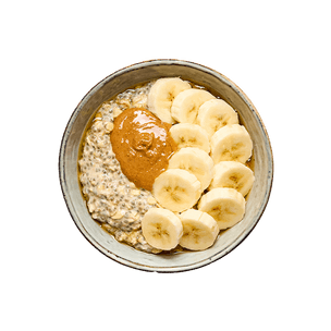 Overnight Oats with Peanut Butter & Banana