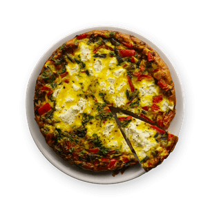 ricotta-and-red-pepper-frittata
